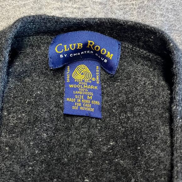 Vintage Charter Club Wool Sweater Cardigan - Picture 2 of 7